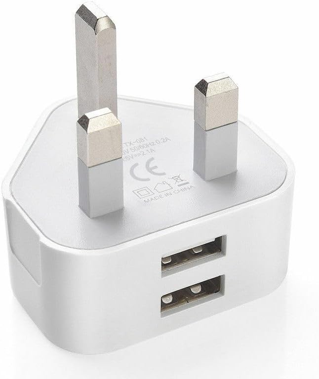 Double USB Charging Plug
