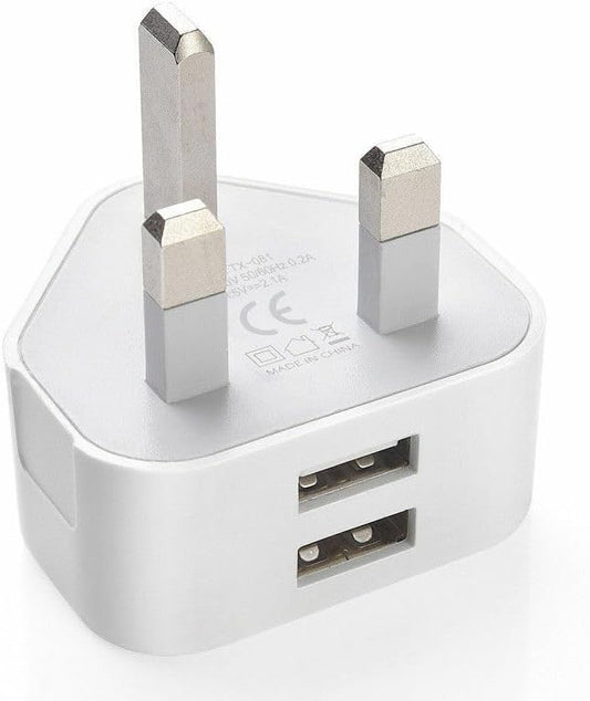Double USB Charging Plug